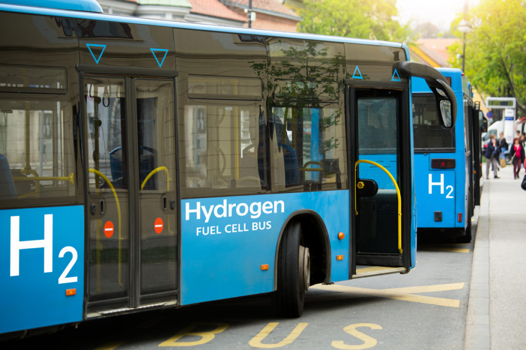 Zelený vodík má využitie aj v autobusoch